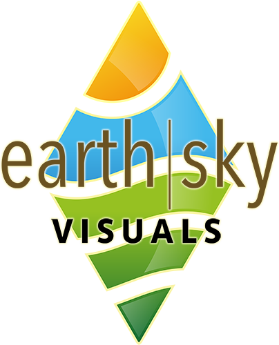 earth|sky visuals logo
